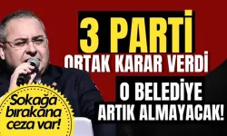 3 parti ortak karar verdi: Keçiören Belediyesi artık almayacak sokağa bırakana ceza kesilecek !