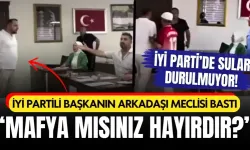 İYİ Partili Belediye Başkanın arkadaşı meclisi bastı