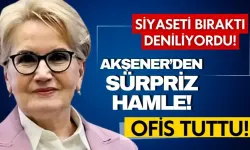 Meral Akşener geri mi dönüyor? TBMM yakınlarında ofis tuttu!