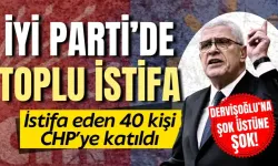 İYİ Parti'de toplu istifa şoku! 40 kişi CHP’ye katıldı