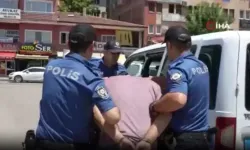 Cumhurbaşkanı’na hakaret eden ve polise saldıran şahıs adliyeye sevk edildi