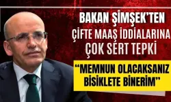 Bakan Şimşek makam aracı eleştirilerine yanıt verdi: "Memnun olacaksanız bisiklete binerim"