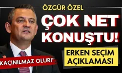 Özgür Özel'den erken seçim açıklaması!