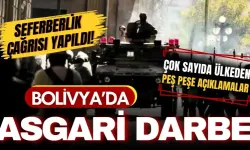 Bolivya'da darbe girişimi! Başkan halkı sokağa çağırdı, askerler geri çekildi