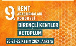 9. Kent Araştırmaları Kongresi 20 Kasım'da başlıyor 