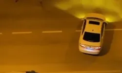 Cadde ortasında drift terörü estiren sürücü cezadan kaçamadı! 