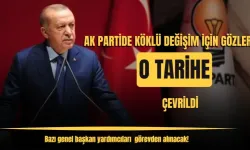 AK Parti’de köklü değişim için gözler o tarihe çevrildi! Bazı genel başkan yardımcıları  görevden alınacak!