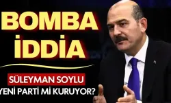  Bomba iddia: Süleyman Soylu istifa edip yeni parti kuracak!