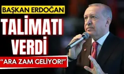 Asgari ücretlilere müjde: Cumhurbaşkanı Erdoğan ara zam için talimatı verdi!