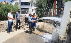 Hakkari'deki su arızası çözüldü