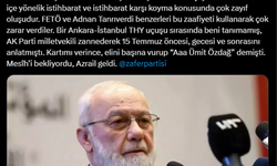 Zafer Partisi lideri Ümit Özdağ'dan Adnan Tanrıverdi çıkışı: "Mesih'i bekliyordu, Azrail geldi"