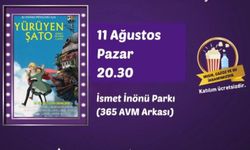 Yürüyen Şato filmi İsmet İnönü Parkı'nda