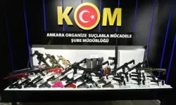 Başkentte silah kaçakçılığına darbe: 16 otomatik silah ele geçirildi!