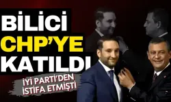 İYİ Parti’den istifa eden Bilal Bilici, CHP'ye katıldı!