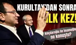  Ekrem İmamoğlu ve Kemal Kılıçdaroğlu 1 yıl sonra görüştü!