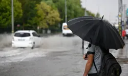 Ankara'da kısa süreli sağanak etkili oldu