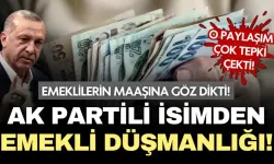 AK Partili isimden tartışma yaratan paylaşım... Emeklilerin maaşına göz dikti!