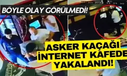 İzin dönüşü askerlikten kaçtı, internet kafede askeri oyun oynarken yakalandı