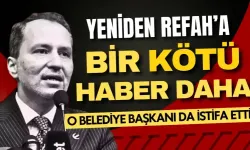 Yeniden Refah Partisi’nde istifa depremi! Bir belediye başkanı daha istifa etti!