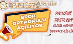 Ankara Hacı Bayram Veli Spor Ortaokulu öğrenci kabul edecek