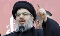 Hizbullah'a yeni saldırı! Bu kez Nasrallah konuşurken vurdular