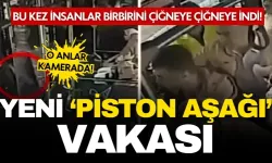 Yeni 'piston aşağı' vakası! Bu kez insanlar birbirini çiğneye çiğneye indi