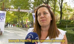 Gençlik Parkı sanatla canlanıyor