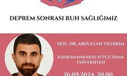 ASBÜ’den deprem sonrası ruh sağlığı webinarı