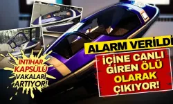 İçine canlı giren ölü olarak çıkıyor... İntihar kapsülü ilk kez İsviçre'de kullanıldı! 