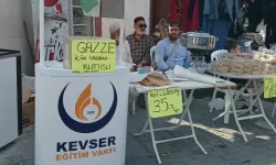 Ankara’da Gazze için yardım kermesi ve destek yürüyüşü