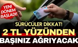 Ehliyet yenileme sürecinde kritik detay: 2 TL yüzünden başınız ağrımasın!