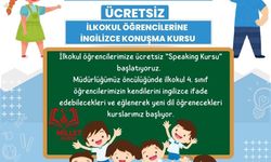 Çiçekdağı’nda ücretsiz İngilizce kursu başlıyor