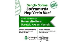 Çankaya’da öğrenciler Gençlik Sofrası’nda buluşuyor