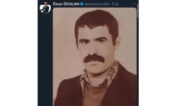 DEM'li Ömer Öcalan, PKK elebaşı Abdullah Öcalan'ın gençlik fotoğrafını paylaştı