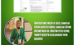 Ankara Müzik ve Güzel Sanatlar Üniversitesi’nden uluslararası yayın başarısı!