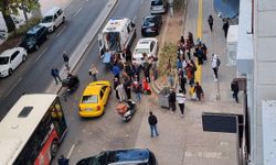 Ankara Maltepe'de trafik kazası: Taksi ile motorsiklet çarpıştı, bir kişi yaralandı