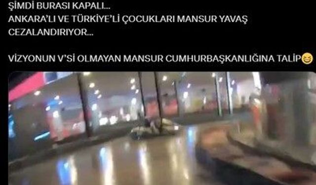 ANKAPARK tartışması alevlendi: Gökçek, Mansur Yavaş’ı hedef aldı