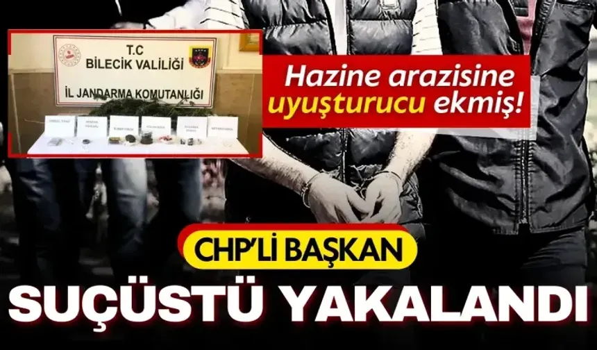 CHP’li Başkan uyuşturucu üretirken suçüstü yakalandı!