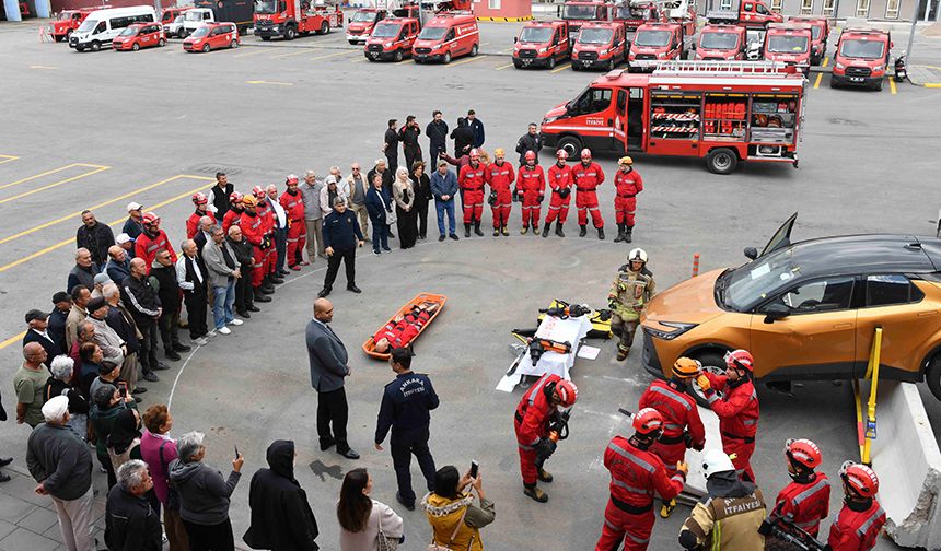 Ankara'da Dünya Yaşlılar Günü’ne özel eğitim ve tatbikat programı yapıldı