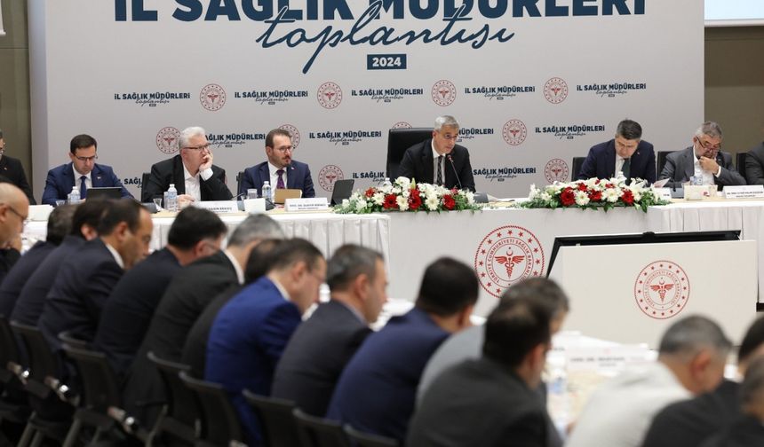 Sağlık Bakanı Memişoğlu, il sağlık müdürleri ile görüştü